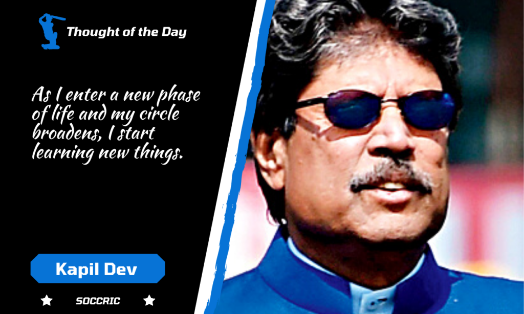 Kapil Dev top Inspirational quotes