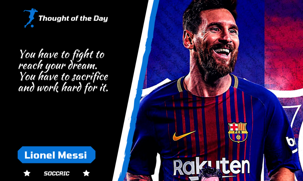 Lionel Messi Quote