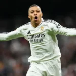 Real Madrid 4-1 Las Palmas- Mbappe shines as hosts reclaim top spot