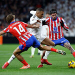 Real Madrid secured a draw with rivals Atlético